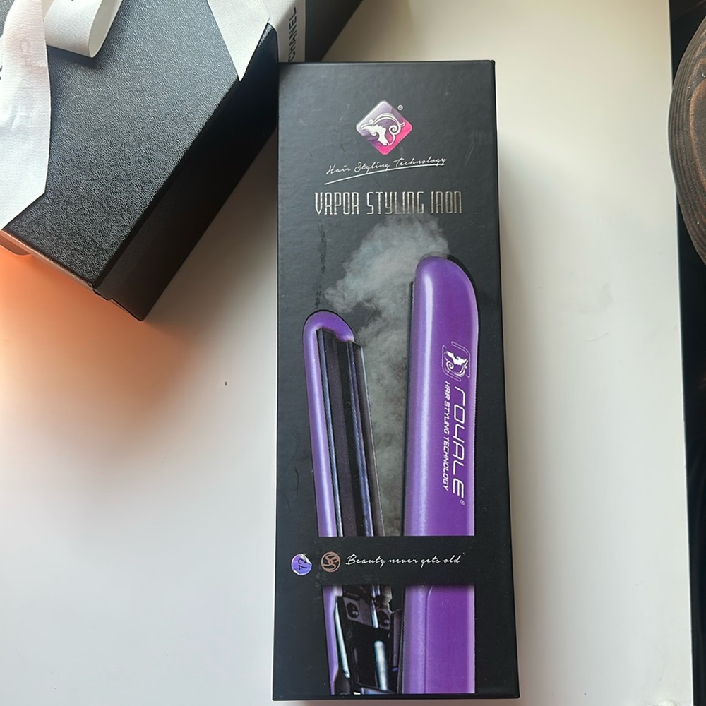 BNIB Royale PRO Purple Vapor Styling Iron